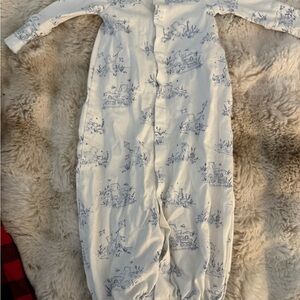 Gap baby White and Blue Baby Sleep Sack newborn